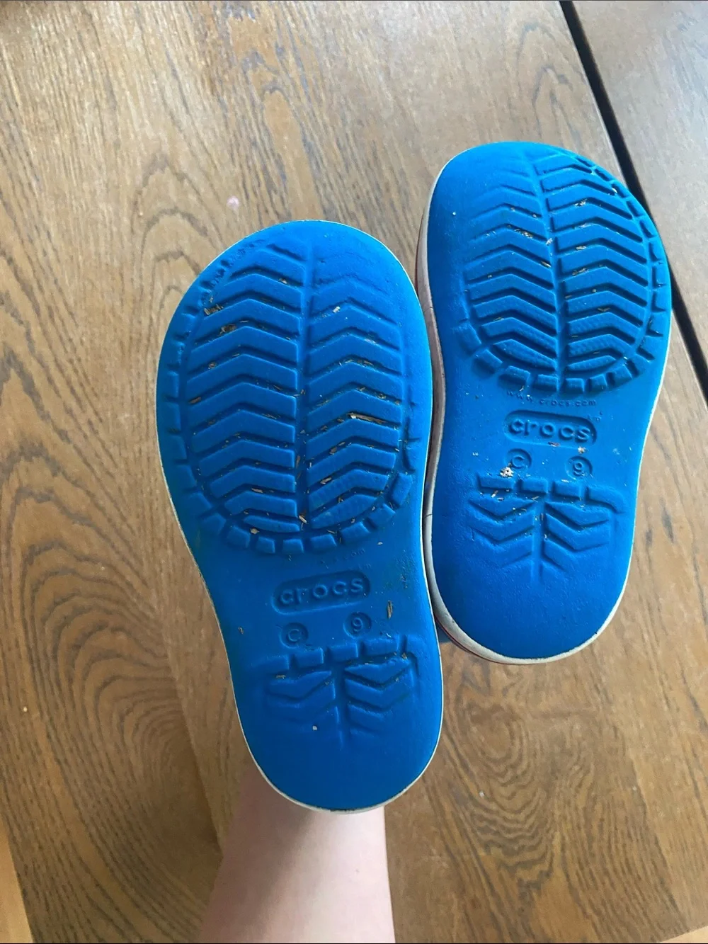 CROCS bright blue